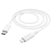 Kable USB - Kabel USB-C - Lightning HAMA 201598 1 m Biały - miniaturka - grafika 1