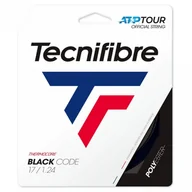 Tenis ziemny - Naciąg tenisowy TECNIFIBRE Black Code (czarny) - miniaturka - grafika 1