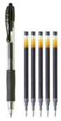 Długopisy - Zestaw: Długopis żelowy Pilot G-2 + 5 wkładów - miniaturka - grafika 1