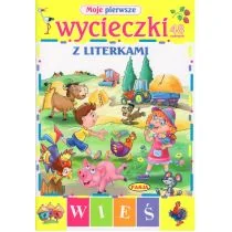 MOJE PIERWSZE WYCIECZKI Z LITERKAMI Ernest Błędowski - Książki edukacyjne - miniaturka - grafika 1