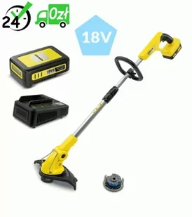 Karcher LTR 18-30 Battery SET Kosa, podkaszarka akumulatorowa Zestaw z akumulatorem i ładowarką +żyłka 3szt +aku 5Ah. - Podkaszarki - miniaturka - grafika 1