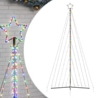 Ozdoby bożonarodzeniowe - vidaXL Lampki choinkowe, 570 kolorowych LED, 399 cm - miniaturka - grafika 1