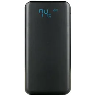 Powerbanki - everActive EB-L20k 20000mAh Czarny - miniaturka - grafika 1