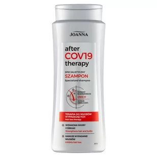 Joanna After COV19 Therapy Specjalistyczny Szampon do włosów wypadających 400ml - Szampony do włosów - miniaturka - grafika 1