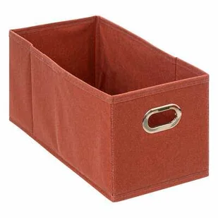 Pudełko do regału 15x31cm gładkie czerwone - Pudła i pojemniki do przechowywania - miniaturka - grafika 1