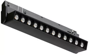 Oprawa szyny magnetycznej FOCUS LED XXcm 9W 4000K czarny - Oprawy, klosze i abażury - miniaturka - grafika 1