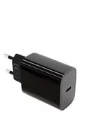 Ładowarki do telefonów - Ładowarka sieciowa USB C 20W Power Delivery czarna - miniaturka - grafika 1