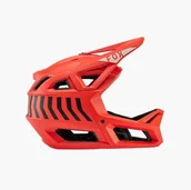 Kaski rowerowe - KASK ROWEROWY FOX PROFRAME NACE ORANGE FLAME - miniaturka - grafika 1