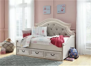 Amerykańskie łóżko Twin,202 x 113 z szufladą,model B743 - Meble do sypialni - miniaturka - grafika 1