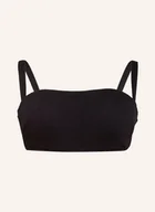 Stroje kąpielowe - Seafolly Góra Od Bikini Bandeau Sea Dive schwarz - miniaturka - grafika 1
