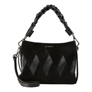 Coccinelle Boheme Torba na ramię Skórzany 23 cm czarny - Torebki damskie - miniaturka - grafika 1