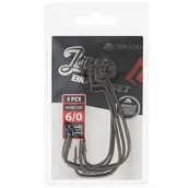 Inne akcesoria dla wędkarzy - Haczyk wędkarski MIKADO Jaws Big Offset 9/0 (3 szt.) - miniaturka - grafika 1