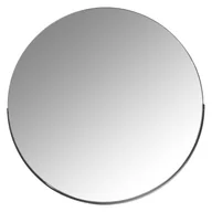 Lustra - Alexandra House Living Czarne metalowe lustro ścienne 8 x 72 x 72 cm okrągłe - miniaturka - grafika 1