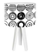 Lampy stojące - Macodesign Lampa biurkowa Zakręcone koła mini-foto-344w, 60 W - miniaturka - grafika 1