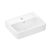 Umywalki - Hansgrohe Xanuia Q Umywalka wisząca 45x34 cm biała 60130450 - miniaturka - grafika 1