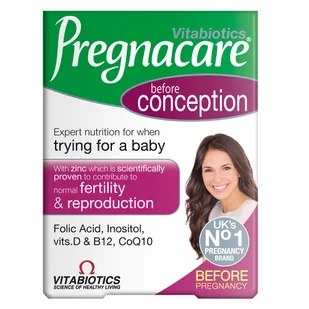 Vitabiotics Pregnacare Before Conception suplement 30 tabletek - Witaminy i minerały - miniaturka - grafika 1