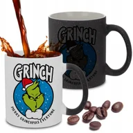 Kubki - KUBEK BROKAT CZARNY MAGICZNY PREZENT ŚWIĘTA TELLME WHAT YOU WANT MIKOŁAJ WZ - miniaturka - grafika 1