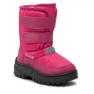 Buty dla dziewczynek - Śniegowce PLAYSHOES - 193010 Pink 18 - grafika 1