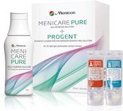 Menicon, Pure, Zestaw podróżny z progentem, 70 ml