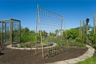 Nature Siatka na pnącza, z juty, 1x3 m, naturalna - Pozostałe akcesoria do uprawy roślin - miniaturka - grafika 1