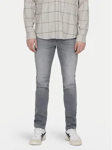 Only & Sons Jeansy Loom 22028265 Szary Slim Fit - Spodnie męskie - miniaturka - grafika 1