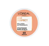 Podkłady do twarzy - L'Oreal Paris Age Perfect ujędrniający balsam do makijażu 03 Medium 18ml - miniaturka - grafika 1