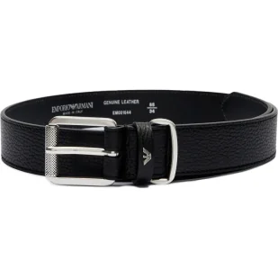 Emporio Armani Skórzany pasek - Paski - miniaturka - grafika 1