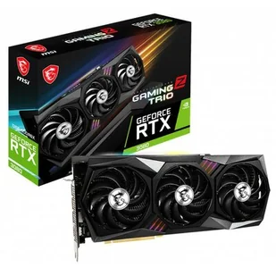 MSI Karta graficzna GeForce RTX 3080 Gaming Z Trio 12GB GDDR6 RTX 3080 GAMING Z TRIO 12G LHR RTX 3080 GAMING Z TRIO 12G LHR - Karty graficzne - miniaturka - grafika 1