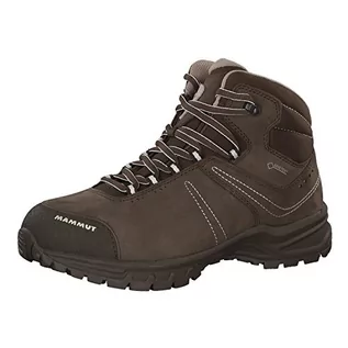 Buty trekkingowe damskie - Mammut Damskie buty trekkingowe Nova III Mid GTX, brązowy - Bark White - 42 EU - grafika 1