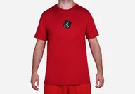 Koszulki męskie - Nike Air Jordan Sportswear Hbr Air Jumpman Tee Gym Red - miniaturka - grafika 1