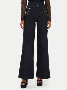 Rinascimento Jeansy CFC0119917003 Granatowy Regular Fit - Spodnie damskie - miniaturka - grafika 1