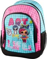 Plecaki szkolne i tornistry - LEGO L.O.L. Surprise! Art is Life Medi Backpack with front zip pocket 10 liters - miniaturka - grafika 1