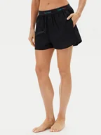 Piżamy damskie - Calvin Klein Underwear Szorty piżamowe LV00QS7471 Czarny Relaxed Fit - miniaturka - grafika 1