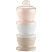 Pojemniki kuchenne - Pojemnik plastikowy THERMOBABY THE-010-RO 3 x 0.1 L Różowy - miniaturka - grafika 1