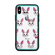 Etui i futerały do telefonów - Beline Etui Hearts iPhone 5/5S/SE wzór 2 clear (rabbits) - miniaturka - grafika 1