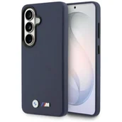 Etui i futerały do telefonów - Etui BMW M Metal Logo MagSafe do Samsung Galaxy S26 Granatowy - miniaturka - grafika 1