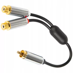 Blow Rozgałęziacz Rca Gniazdo x2 - Wtyk Rca Wawa - Kable komputerowe i do monitorów - miniaturka - grafika 1