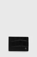 Portfele - Joop! portfel skórzany męski kolor czarny - miniaturka - grafika 1