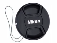 Akcesoria fotograficzne - Dekielek na obiektyw OSŁONA 58mm Nikon ZAŚLEPKA - miniaturka - grafika 1