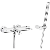 Baterie wannowe i prysznicowe - Bateria wannowa natynkowa KFA ARMATURA Moza 5034-520-00 Chrom - miniaturka - grafika 1