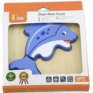 Puzzle - VIGA wigabatrynę Toys  drewno puzzle  ryby - miniaturka - grafika 1