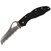 Noże - Nóż Spyderco Byrd Meadowlark 2 Rescue FRN Black, Spyder (BY19SBK2) - miniaturka - grafika 1