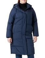 Kurtki damskie - VERO MODA Kurtka damska, długa, watowana, granatowy blezer, L - miniaturka - grafika 1