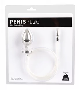 You2Toys You2Toys Penis Plug Piss to Ass Plug - Korki analne - miniaturka - grafika 1