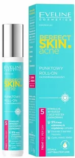 Eveline Cosmetics Perfect Skin.acne Punktowy roll-on na niedoskonałości 15.0 ml - Peelingi i scruby do twarzy - miniaturka - grafika 1