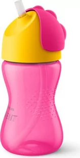 Avent Kubek ze Słomką Różowy 300 ml (SCF798/02) - Kubki dla dzieci - miniaturka - grafika 1