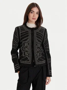 Morgan Marynarka 252-VCLIKY Czarny - Marynarki i żakiety damskie - miniaturka - grafika 1