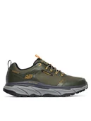 Buty trekkingowe męskie - Skechers Trekkingi D'Lux Journey 237419 GRN Khaki - miniaturka - grafika 1