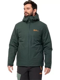 Jack Wolfskin Kurtka funkcyjna "Wisper" w kolorze zielonym - Kurtki i kamizelki sportowe męskie - miniaturka - grafika 1
