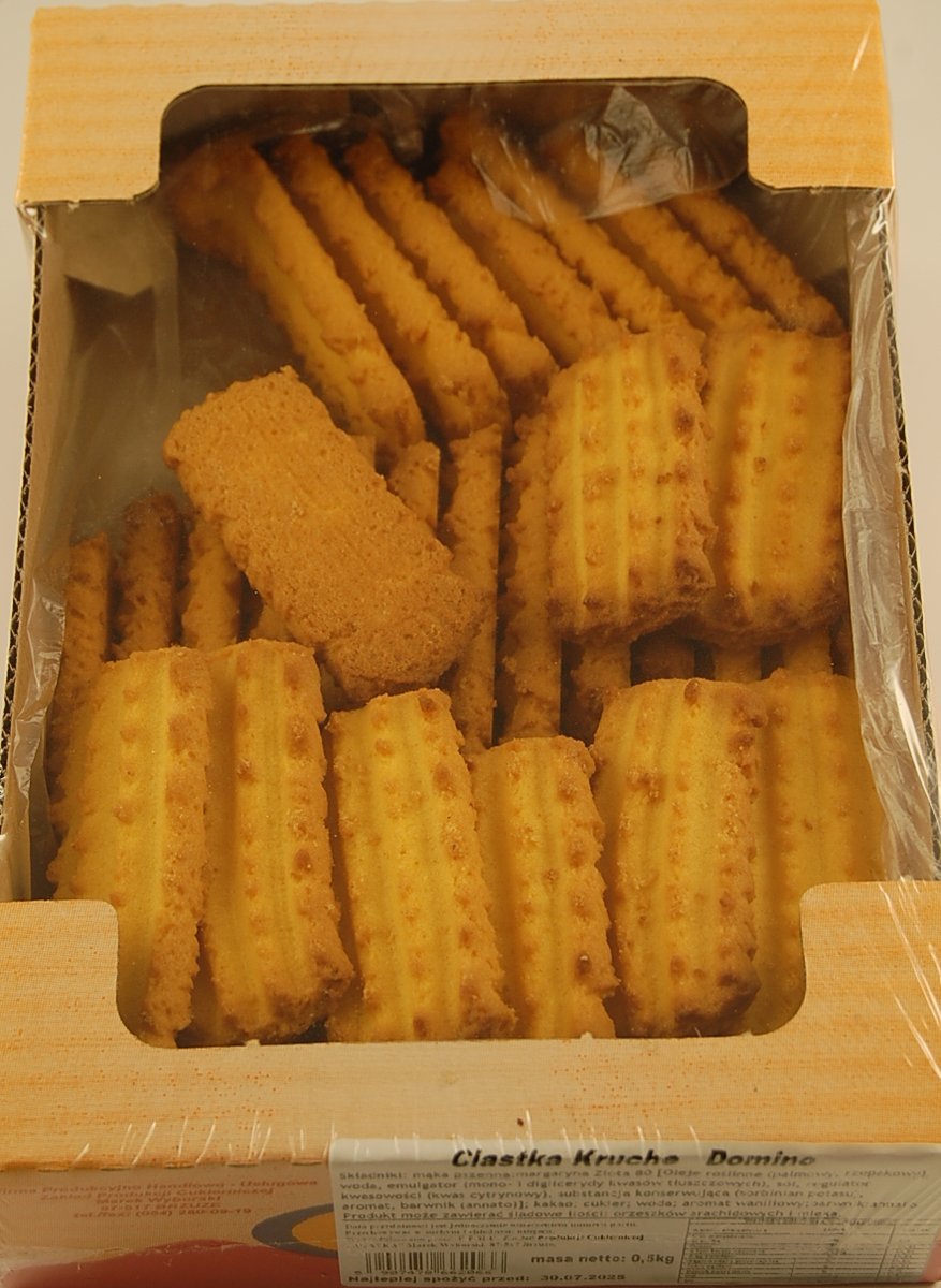 AGATKA CIASTKA KRUCHE DOMINO 500G